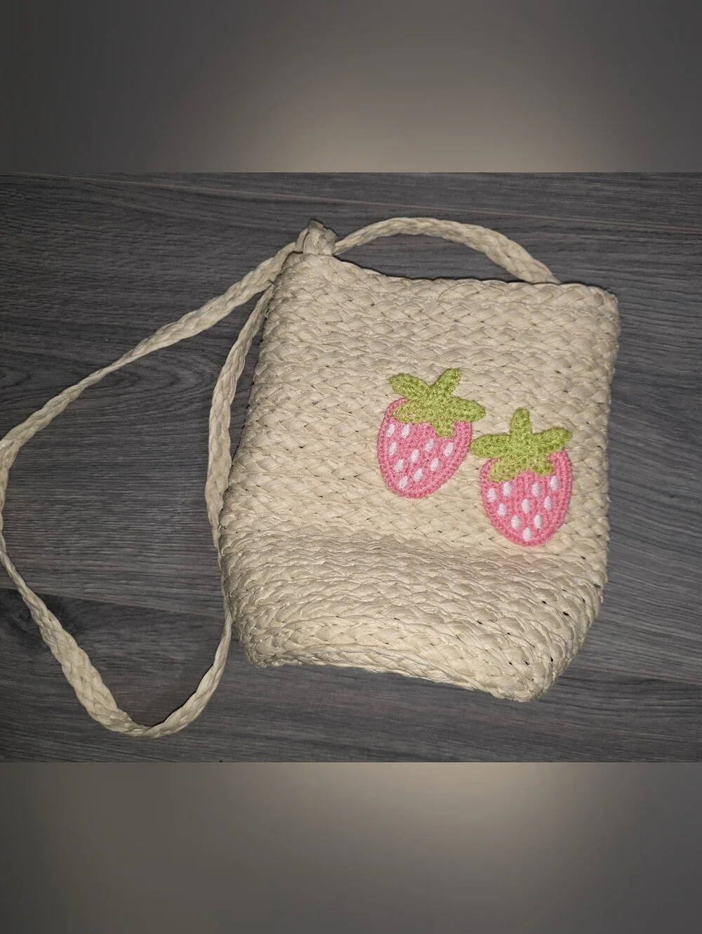 Purse. Kids. Strawberry theme, beautiful. New! Crossbody!